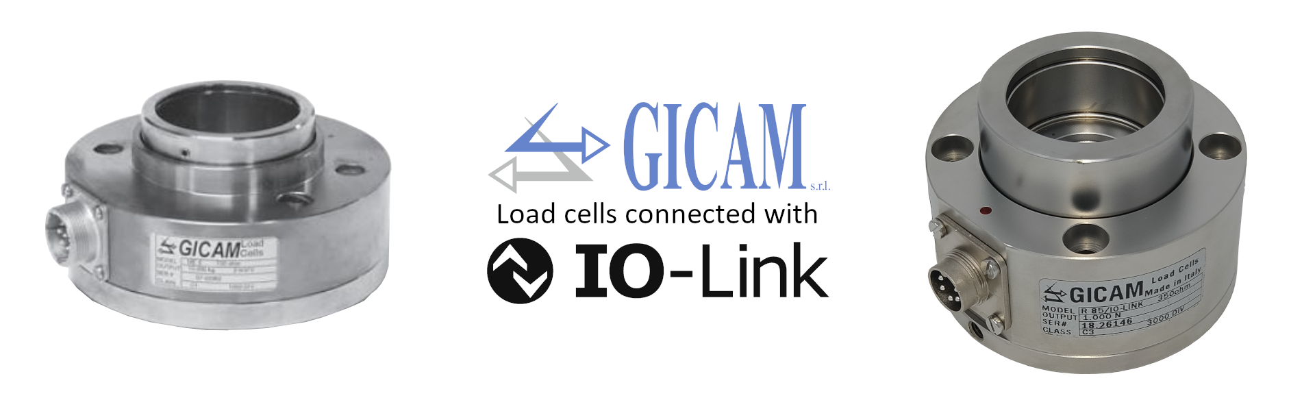 Neue IO-Link Gicam Wägezellen