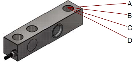 Shear beam load cell TS23