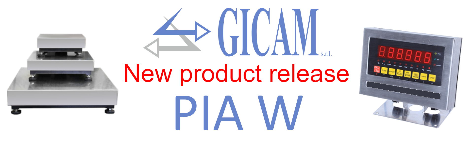 Gicam S.r.l. Wägesysteme PIA W